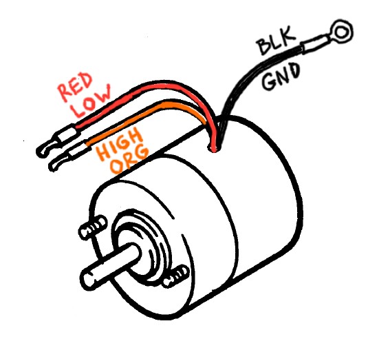 Heater Motor Wiring